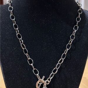 Paparazzi Gunmetal Toggle Chain Necklace